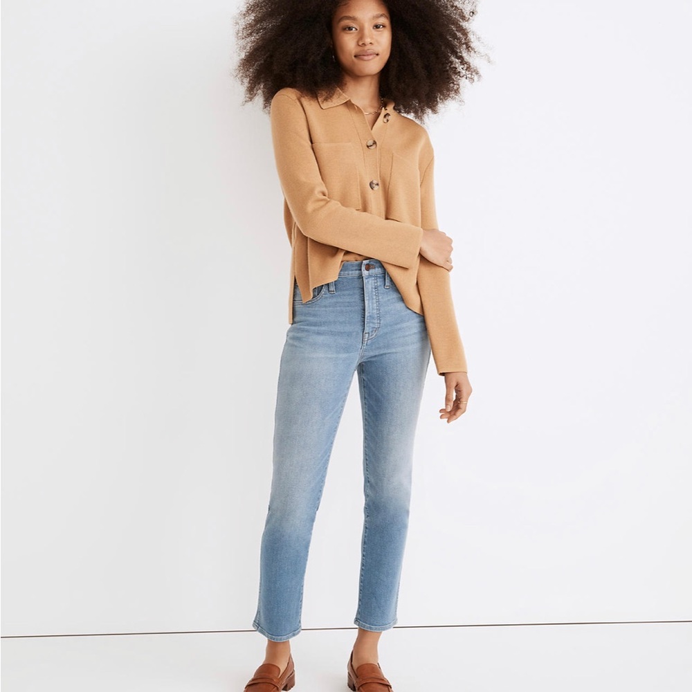 Madewell Tall Light Wash Jeans